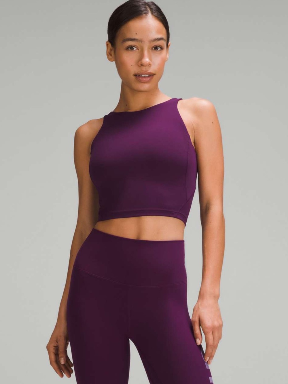 Lululemon Align High-Neck Tank Top - dramatic magenta size 6
